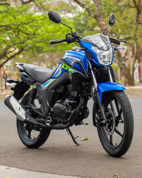 Haojue DK 160 — moto disponível para aluguel na UX Mobility